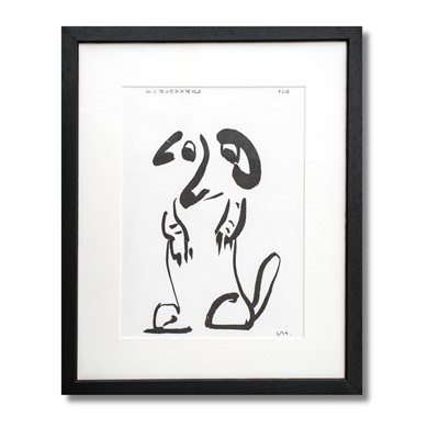 Lot 51 - David Hockney (British 1937-2026), 'Stanley Sitting Up', 1990