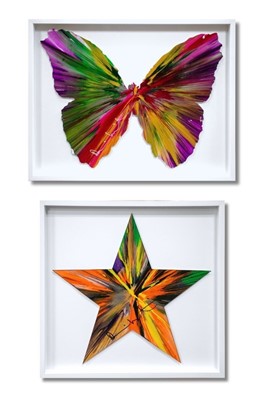 Lot 130 - Damien Hirst (British 1965-), 'Spin Butterfly & Star', 2009