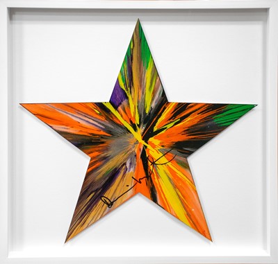 Lot 130 - Damien Hirst (British 1965-), 'Spin Butterfly & Star', 2009