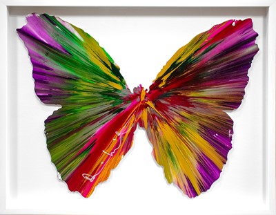 Lot 130 - Damien Hirst (British 1965-), 'Spin Butterfly & Star', 2009