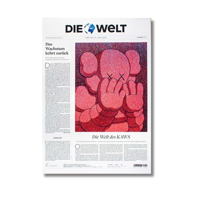 Lot 174a - Kaws (American 1974-), 'Die Welt', 2025