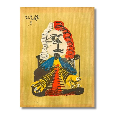Lot 152a - Pablo Picasso (Spanish 1881-1973), 'One plate, from Les Portraits Imaginaires', 1969