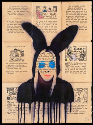 Lot 260 - Pure Evil (British b.1968), ‘Death Mask / BlueBell Army’, 2008
