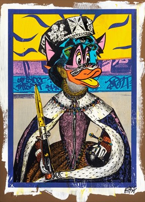 Lot 145 - BAST (American), 'Strap Hanger (Purple)', 2012