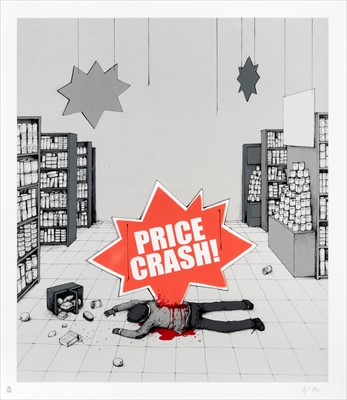 Lot 170 - Dran (French b.1979), 'Price Crash', 2013