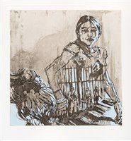 Lot 325 - Swoon (American b.1977), ‘Argentina’, 2008