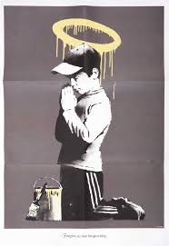 Lot 90 - Banksy (British b.1974), ‘Forgive Us Our Trespassing’, 2010