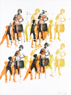 Lot 167 - DAIN (American), 'TV Boy', 2008