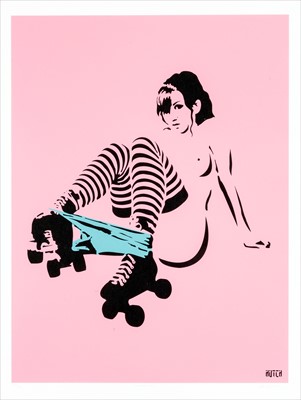 Lot 209 - Hutch (British), 'RollerGirl (Pink)', 2009