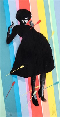 Lot 180 - Eelus (British b.1979), 'Baby Shot Me Down', 2015, HPM