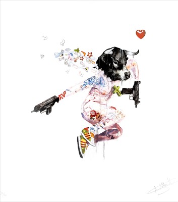 Lot 8 - Antony Micallef (British b.1975), 'Uzi Lover 1', 2007