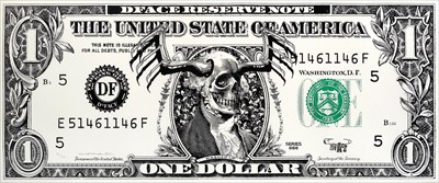 Lot 165 - D*Face (British b.1978), 'United State Of America', 2007