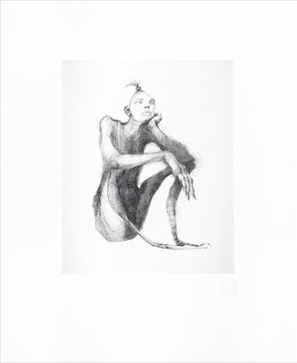 Lot 205 - Herakut (German Duo), 'The Thinker', 2007