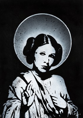 Lot 194 - Fake (Dutch b.1980), 'Saint Leia (White)', 2017