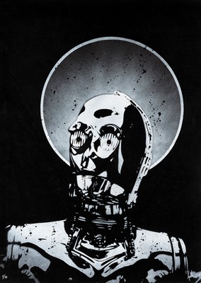 Lot 193 - Fake (Dutch b.1980), 'False Prophet (White)', 2015