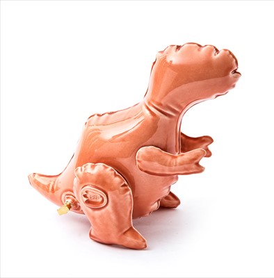 Lot 11 - Brett Kern (American), 'Inflatable T-Rex (Peach)', 2018