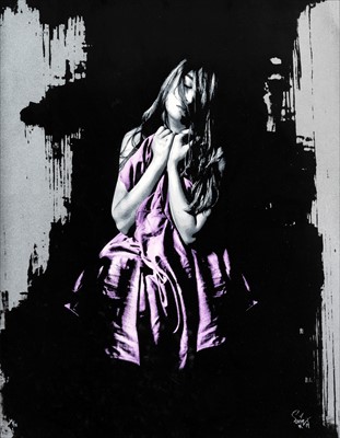 Lot 279 - Snik (British Duo), 'Souls Apart (Washed Black Pink)', 2014