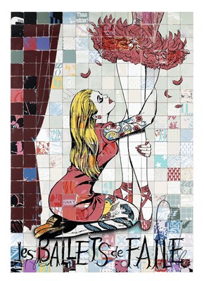 Lot 189 - Faile (Collaboration), 'Les BALLETS de FAILE NYC', 2013