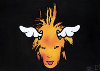 Lot 183 - D*Face (British b.1978), 'A*Hole', 2005