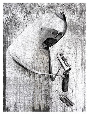 Lot 156 - Bisser (Dutch b.1990), 'Hunger (Line Art Variant)', 2015