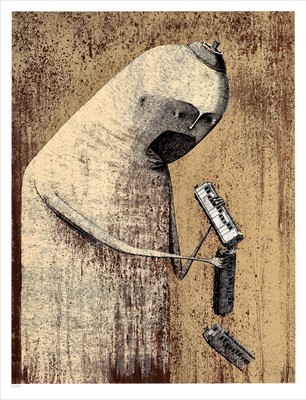 Lot 155 - Bisser (Dutch b.1990), 'Hunger (Hand Finished)', 2015