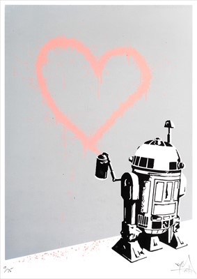 Lot 266 - Ryan Callanan aka RYCA (British b.1981), 'R2Heart2', 2014