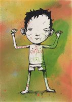 Lot 196 - Dran (French b.1979), ‘Esta (Tiens)’, 2016