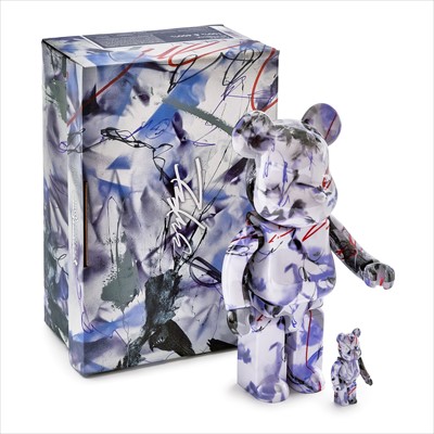 Lot 199 - Futura x Be@rbrick, 'Unkle 400% & 100%', 2017