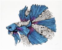 Lot 146 - Ardif (French b.1986), 'Fish Mechanimal'