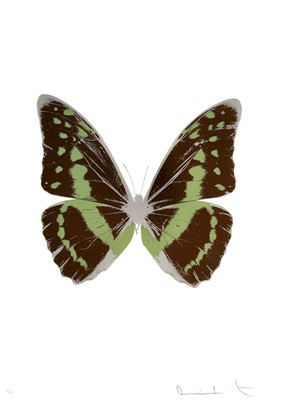 Lot 34 - Damien Hirst (British 1965-), 'The Souls III - Chocolate/Leaf/Green/Silver Gloss', 2010