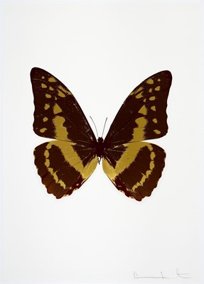 Lot 35 - Damien Hirst (British 1965-), 'The Souls III -  Chocolate/Oriental Gold/Burgundy', 2010