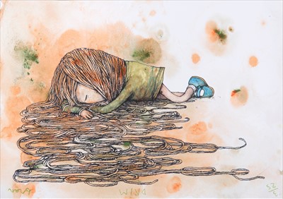 Lot 165 - Dran (French b.1979), 'Drim (Dream)', 2018