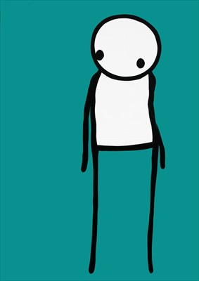 Lot 132 - Stik (British 1979-), 'Don't Panic', 2013