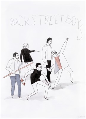 Lot 182 - Escif (Spanish), 'Backstreet Boys', 2010