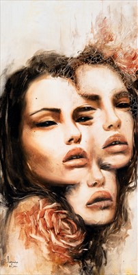 Lot 16 - Charmaine Olivia (British), 'Rose Ghost Trinity'