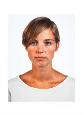 Lot 116 - Thomas Ruff (German b.1958), 'Portrait 1989 (I. Graw)  (1989-2012)', 2012