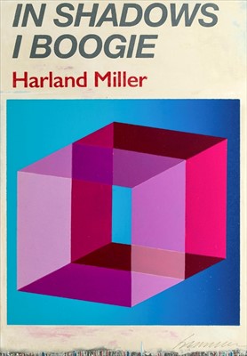 Lot 328 - Harland Miller (British b.1964), 'In Shadows I Boogie (Blue)', 2019