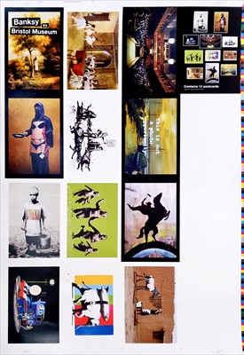 Lot 72 - Banksy (British b.1974), 'Banksy vs Bristol Museum Registration Sheet', 2009, unique