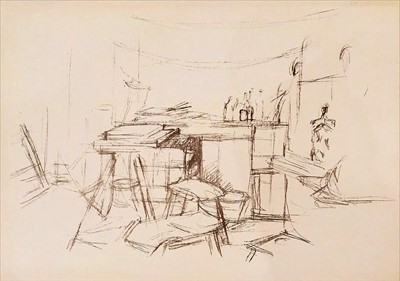 Lot 1 - Alberto Giacometti (Swiss 1901-1966), 'Untitled'