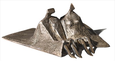 Lot 40 - Lynn Chadwick R.A. (British 1914-2003), 'Sitting Couple', 1980