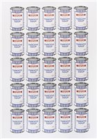 Lot 150 - Banksy (British b.1974), ‘Soup Cans Poster’, 2010