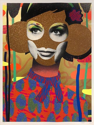 Lot 107 - Paul Insect (British 1970-), 'Crystal Habits (Gold)', 2019
