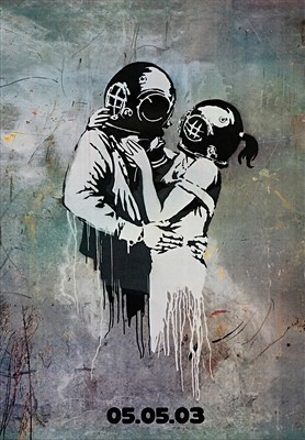 Lot 65 - Banksy (British 1974-) & Blur, 'Think Tank - Bus Stop', 2003