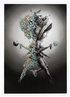 Lot 286 - Pez (French) 'Alter Ego (Gold Variant)', 2017