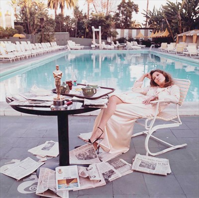 Lot 52 - Terry O'Neill (British 1938-2019), 'Faye Dunaway, Hollywood, 1977'