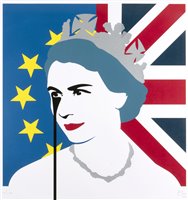 Lot 298 - Pure Evil (British b.1968), ‘QE2EU – Brexit Nightmare’, 2016