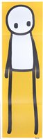Lot 322 - Stik (British), ‘Standing Figure (Orange)’, 2015