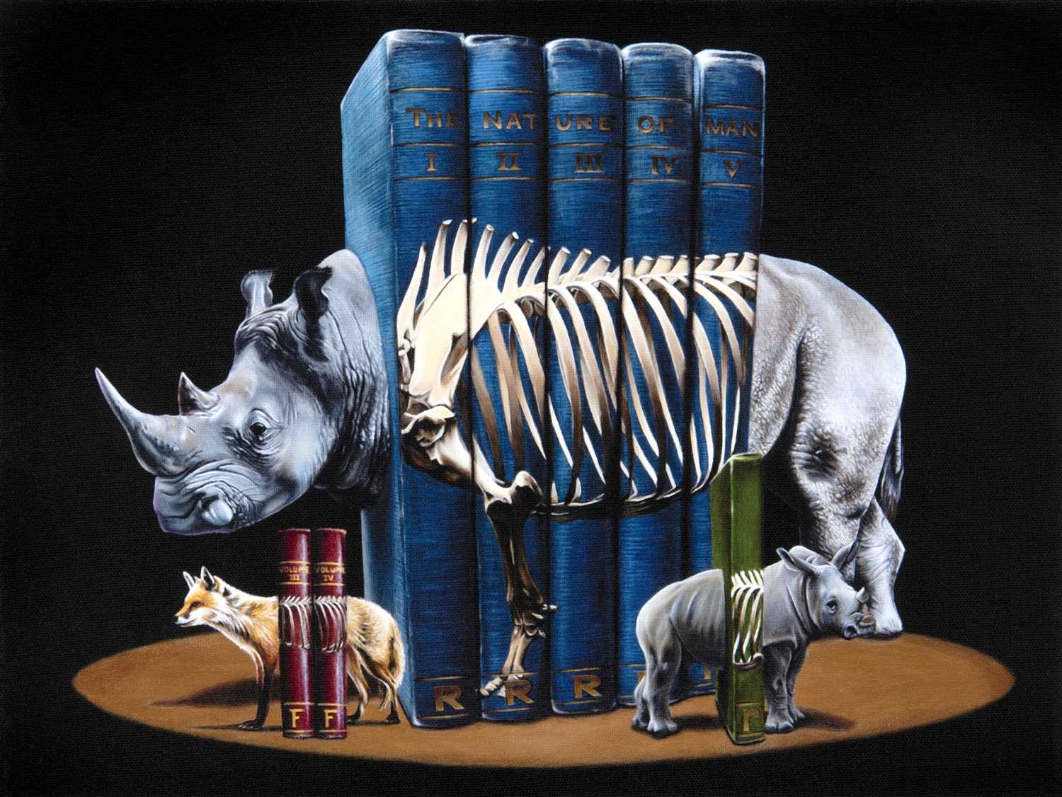 Lot 56 - Jacub Gagnon (Canadian), 'Spineless and Coat Of Arms', 2012