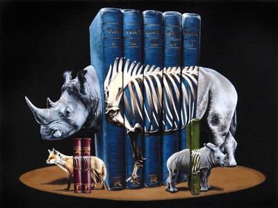 Lot 56 - Jacub Gagnon (Canadian), 'Spineless and Coat Of Arms', 2012