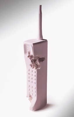 Lot 29 - Daniel Arsham (American 1980-), 'Mobile Phone - Future Relic 01', 2013